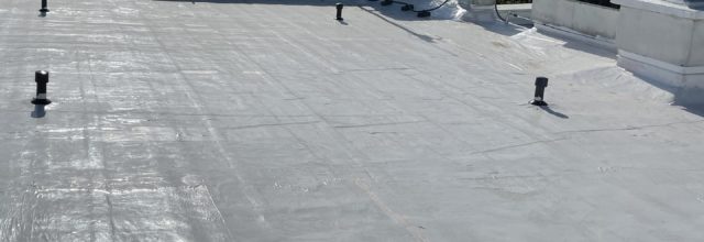 Dach z papy - renowacja