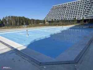 Brodzik - basen zewnętrzny Hotel Gołębiewski w Pobierowie
