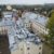 Dach z papy Szpitala Dziecięcego w Warszawie po renowacji w systemie Hyperdesmo
