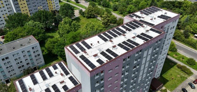 Dach z papy po renowacji w systemie Hyperdesmo