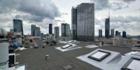 Renowacja dachu z papy - Warszawa Wola
