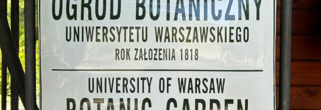 Ogród Botaniczny Uniwersytetu Warszawskiego