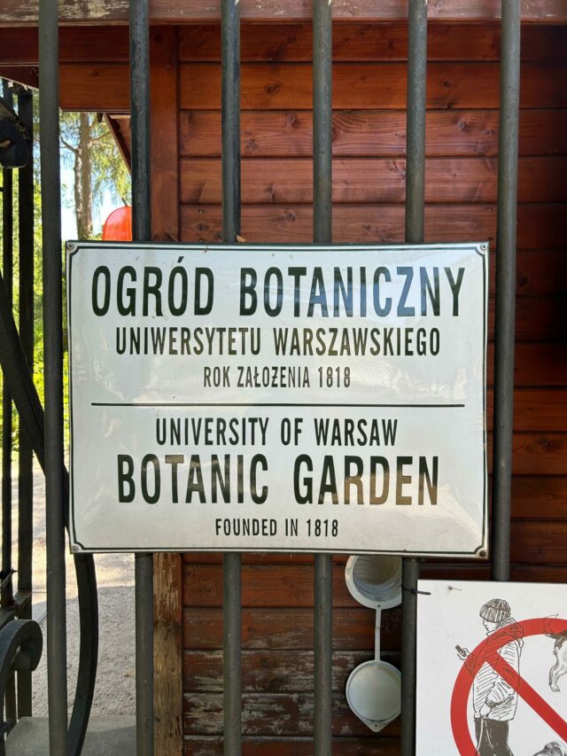 Ogród Botaniczny Uniwersytetu Warszawskiego
