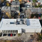 Dach Archiwum Państwowego w Bielsku-Białej po zakończeniu prac renowacyjnych