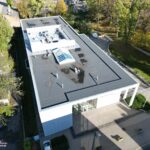 Dach Archiwum Państwowego w Bielsku-Białej po zakończeniu etapu I